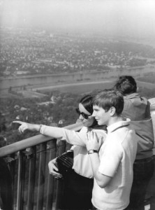 Aussichtplattform, Fernsehturm Dresden/Foto: © Ulrich Häßler, Bundesarchiv