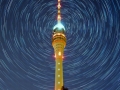 Der Fernsehturm bei Nacht